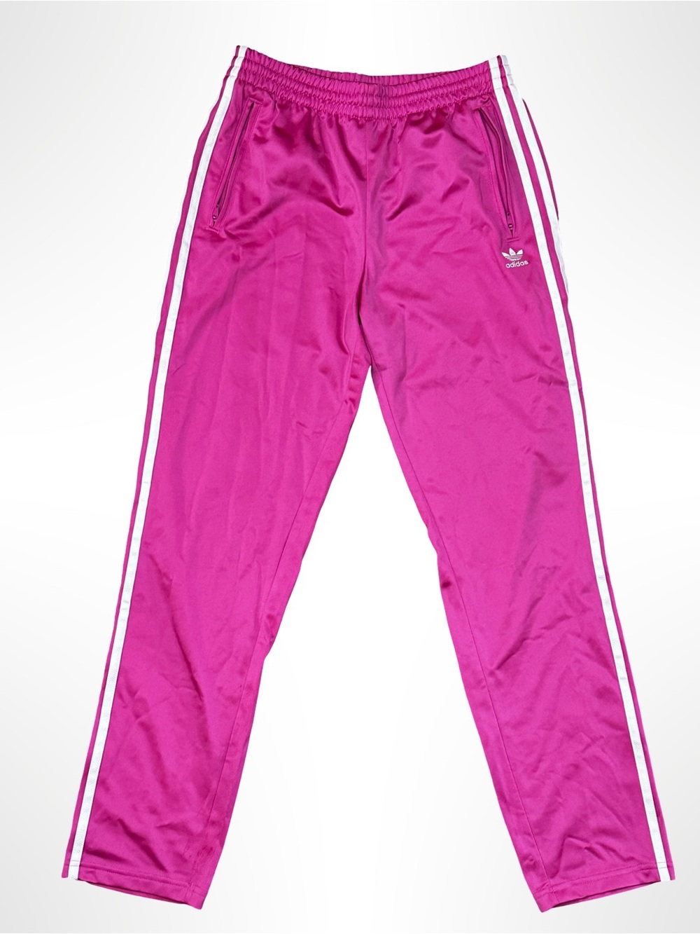 adidas  tack suit Hot Pink Three-Stripe Track Jacket & Pants - Picture 7 of 9
